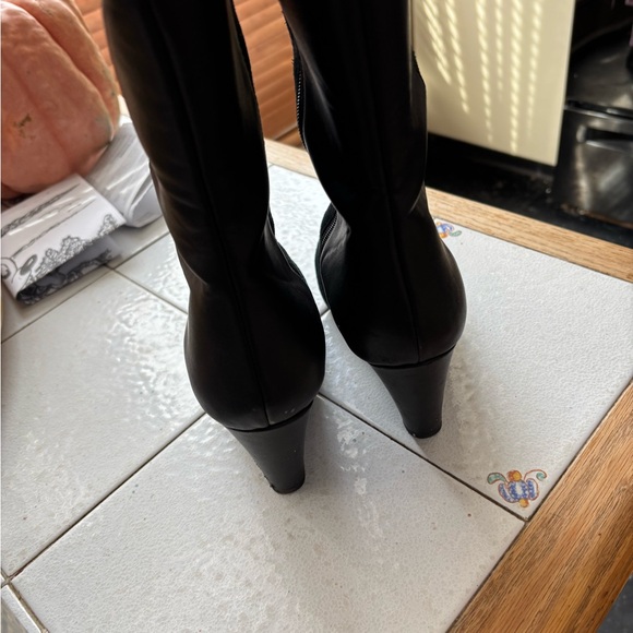 Wedge suede and leather, worn twice like new - Picture 2 of 5